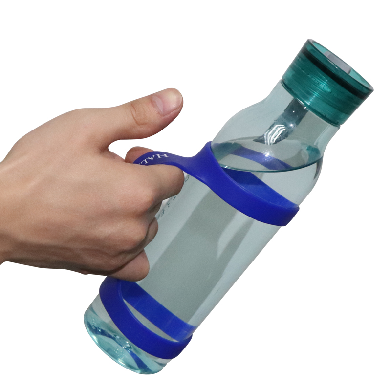 便攜式水瓶帶，硅膠水杯保護(hù)帶廠家定制